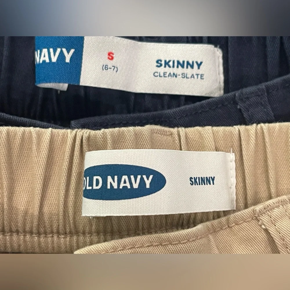 Old Navy Girl‎ Skinny Pants Bundle of 2 Size 6/7